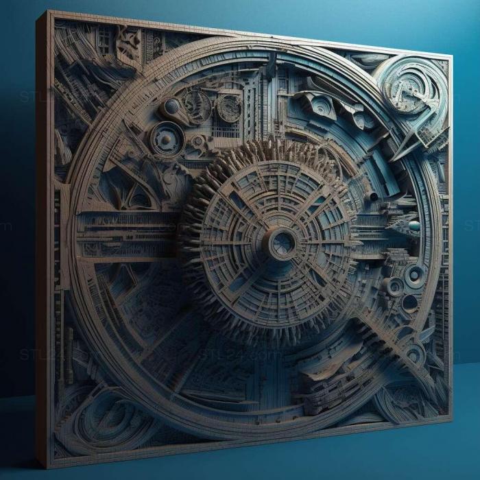 Patterns and decorations (stl blueprint 1, PATTERN_2129) 3D models for cnc